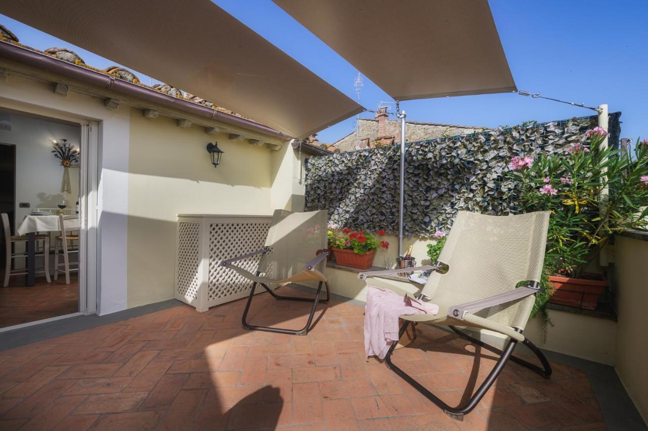 Ferienwohnung Terrazza Silena, Centro Storico Con Vista Cortona! Exterior foto